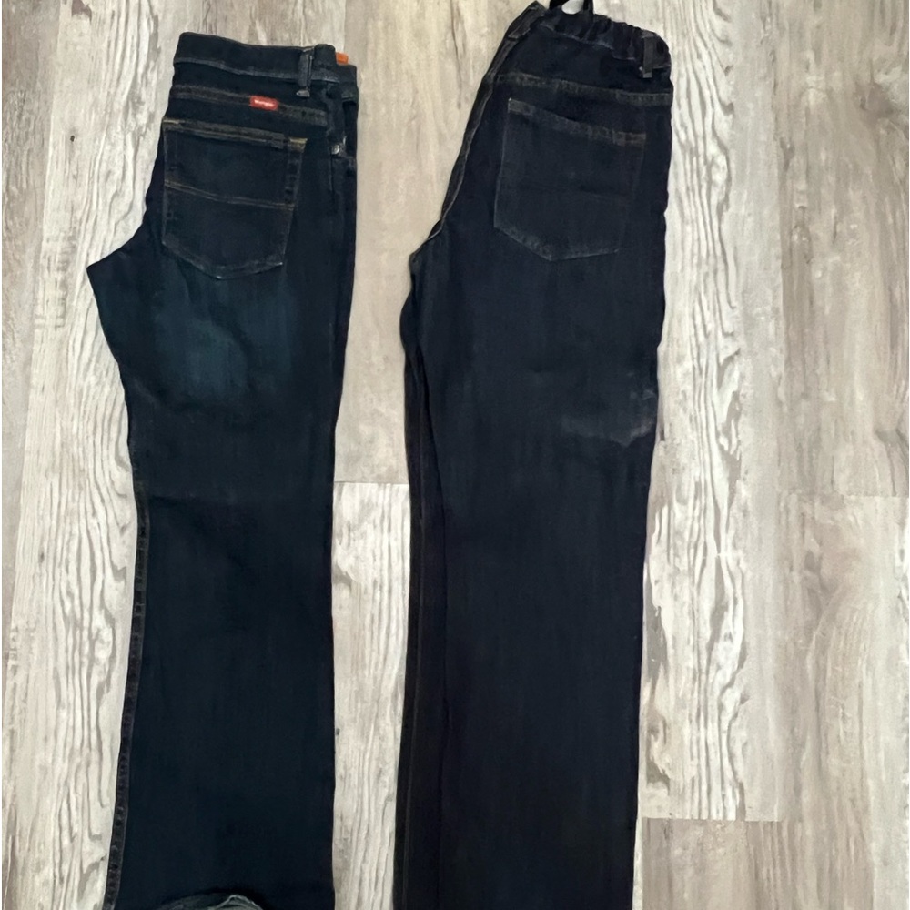 Boys size 12 HUSKY jeans Levis, Childrens Place 2 pair jeans